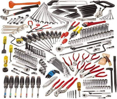 Proto - 229 Piece 1/4, 3/8 & 1/2" Drive Master Tool Set - Comes in Top Chest - Best Tool & Supply