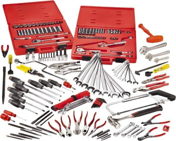 Proto - 165 Piece 3/8 & 1/2" Drive Master Tool Set - Comes in Top Chest - Best Tool & Supply