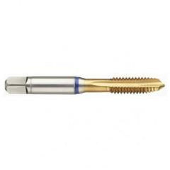 42381 2B 4-Flute PM Cobalt Blue Ring Spiral Point Plug Tap-TiN - Best Tool & Supply