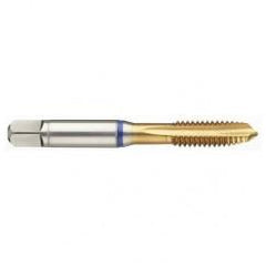 17624 2B 3-Flute PM Cobalt Blue Ring Spiral Point Plug Tap-TiN - Best Tool & Supply