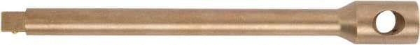 Ampco - 1/4" Drive Nonsparking Socket Extension Bar - 2" OAL, Uncoated Finish - Best Tool & Supply