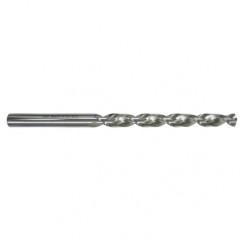 3.3mm Dia. - HSS Parabolic Taper Length Drill-130° Point-Coolant-Bright - Best Tool & Supply