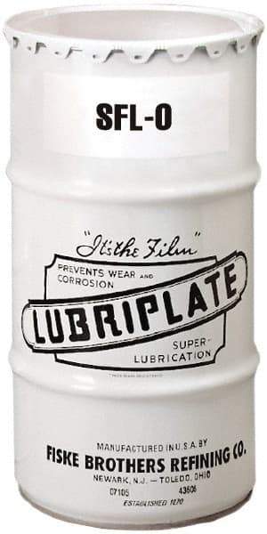 Lubriplate - 120 Lb Drum Aluminum High Temperature Grease - White, Food Grade & High/Low Temperature, 325°F Max Temp, NLGIG 0, - Best Tool & Supply