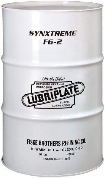 Lubriplate - 400 Lb Drum Calcium Extreme Pressure Grease - Tan, Extreme Pressure, Food Grade & High/Low Temperature, 450°F Max Temp, NLGIG 2, - Best Tool & Supply