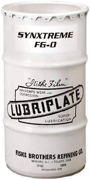 Lubriplate - 120 Lb Drum Calcium Extreme Pressure Grease - Tan, Extreme Pressure, Food Grade & High/Low Temperature, 390°F Max Temp, NLGIG 0, - Best Tool & Supply