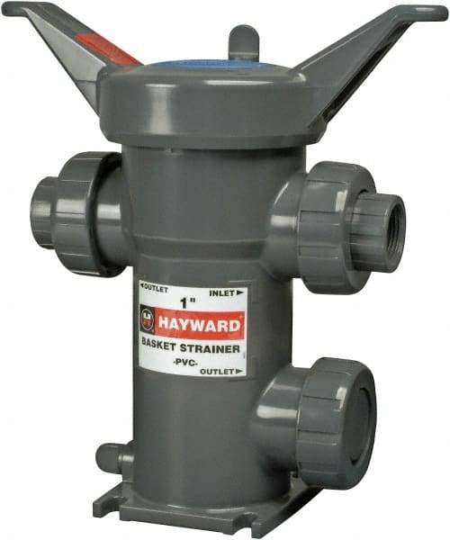 Hayward - 1" Hose, Simplex Basket Strainer - PVC - Best Tool & Supply