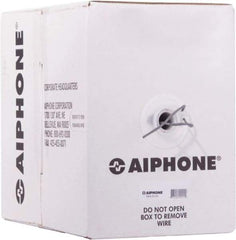 Aiphone - 18 AWG, 2 Wire, 1,000' OAL Unshielded Automation & Communication Cable - Polyethylene Insulation, 0.04" OD - Best Tool & Supply