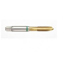 41168 2B -Flute Cobalt Green Ring Spiral Point Plug Tap-TiN - Best Tool & Supply