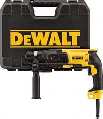 DeWALT - 120 Volt 1" SDS Chuck Electric Rotary Hammer - 0 to 5,500 BPM, 0 to 1,500 RPM, Reversible - Best Tool & Supply