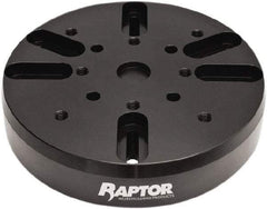 Raptor Workholding - 9-7/8" Jaw Width, 2" High Riser - For Use with 4 & 5 Axis Workholding Systems - Best Tool & Supply