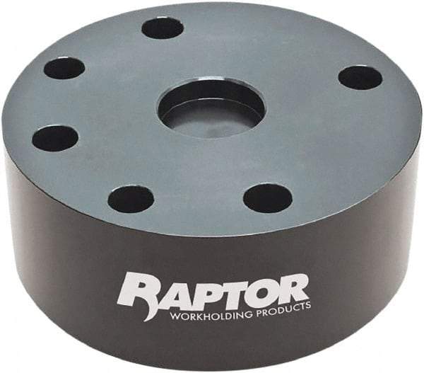 Raptor Workholding - 2" Jaw Width, 2" High Riser - For Use with 4 & 5 Axis Workholding Systems - Best Tool & Supply