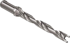 Seco - Crownloc Plus Series, 15 Head Connection, 8xD, 5/8" Shank Diam, Drill Body - 153.2mm Body to Flange Length, SD408 Toolholder, 15mm Nose Diam, 138.2mm Flute Length - Best Tool & Supply