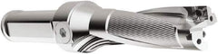 Seco - 74.93mm Max Drill Depth, 3xD, 24.99mm Diam, Indexable Insert Drill - 2 Inserts, 1-1/4" Shank Diam, Straight Shank - Best Tool & Supply