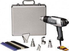 Steinel - 120 to 1,150°F Heat Setting, 4 to 13 CFM Air Flow, Heat Gun Kit - 120 Volts, 13.3 Amps, 1,600 Watts, 6' Cord Length - Best Tool & Supply