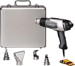 Steinel - 120 to 1,150°F Heat Setting, 4 to 13 CFM Air Flow, Heat Gun Kit - 120 Volts, 13.3 Amps, 1,600 Watts, 6' Cord Length - Best Tool & Supply