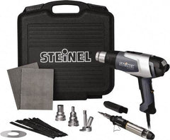 Steinel - 120 to 1,200°F Heat Setting, 4 to 13 CFM Air Flow, Heat Gun Kit - 120 Volts, 13.5 Amps, 1,600 Watts, 6' Cord Length - Best Tool & Supply