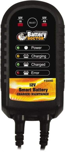 Battery Doctor - 12 Volt Automatic Charger/Maintainer - 1 Amps/4 Amps - Best Tool & Supply