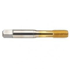 M3 x .50 Dia. - 6HX - 4 FL - Cobalt Semi-Bott Tap FORM-C-TiN - Best Tool & Supply