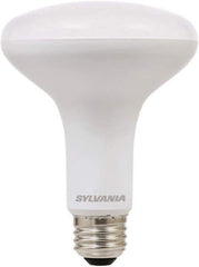 SYLVANIA - 9 Watt LED Flood/Spot Medium Screw Lamp - 2,700°K Color Temp, 650 Lumens, Dimmable, Shatter Resistant, BR30, 11,000 hr Avg Life - Best Tool & Supply