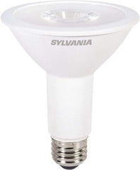 SYLVANIA - 9 Watt LED Flood/Spot Medium Screw Lamp - 3,000°K Color Temp, 700 Lumens, Shatter Resistant, PAR30L, 25,000 hr Avg Life - Best Tool & Supply