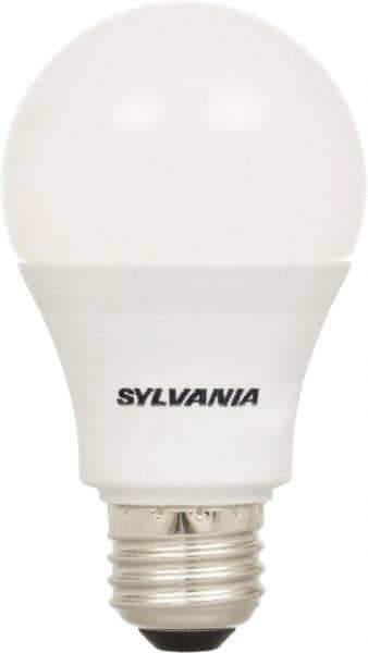 SYLVANIA - 12 Watt LED Residential/Office Medium Screw Lamp - 2,700°K Color Temp, 1,100 Lumens, Shatter Resistant, A19, 11,000 hr Avg Life - Best Tool & Supply