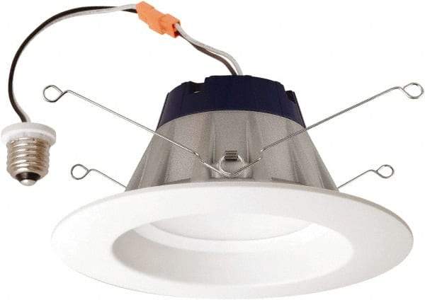 SYLVANIA - 7.3" Long x 4.85" Wide LED Downlight - 13 Watt, IC Rated, Recessed Housing - Best Tool & Supply