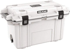 Pelican Products, Inc. - 70 Qt Cooler - Polypropylene, White/Gray - Best Tool & Supply