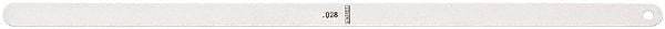 Starrett - Feeler Gages   Thickness (Decimal Inch): 0.0280    Leaf Length (Inch): 12 - Best Tool & Supply