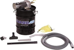 Guardair - 10 Gal Steel Tank, Air Powered Wet/Dry Vacuum - 5 Peak hp, 10' Hose Fitting, Cordless, Cartridge Filter - Best Tool & Supply