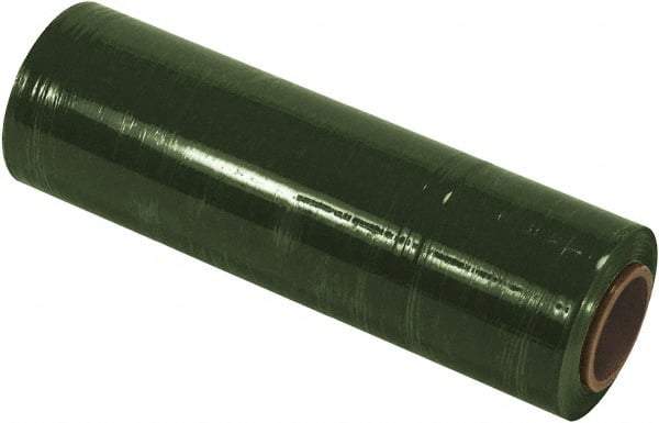 Made in USA - 18" x 1,500' 80 Gauge Green Cast Hand Stretch Film - Best Tool & Supply