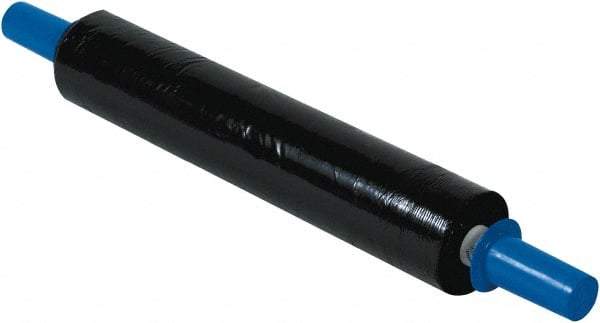 GoodWrappers - 20" x 1,000' 80 Gauge Black UVI Stretch Film - Best Tool & Supply