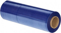 Made in USA - 18" x 1,500' 100 Gauge Blue UVI Hand Stretch Film - Best Tool & Supply