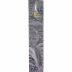 Made in USA - 26" Long x 10" Wide, 3.1 mil Thick, Open Top Static Shield Bag - Transparent, Metal-In, Standard Grade - Best Tool & Supply