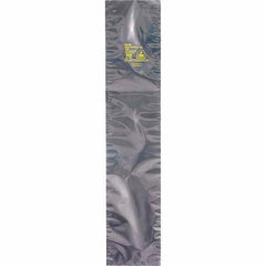 Made in USA - 16" Long x 7" Wide, 3.1 mil Thick, Open Top Static Shield Bag - Transparent, Metal-In, Standard Grade - Best Tool & Supply