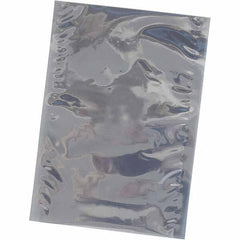 Made in USA - 10" Long x 8" Wide, 3 mil Thick, Open Top Open End Static Protection Bag - Transparent, Standard Grade - Best Tool & Supply