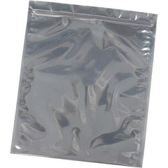 Made in USA - 10" Long x 8" Wide, 3 mil Thick, Self Seal Recloseable Zip Top Static Protection Bag - Transparent, Standard Grade - Best Tool & Supply