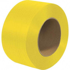 Made in USA - 18,000' Long x 1/4" Wide, Coil Case Polypropylene Strapping - 200 Lb Capacity, 0.022" Thick - Best Tool & Supply