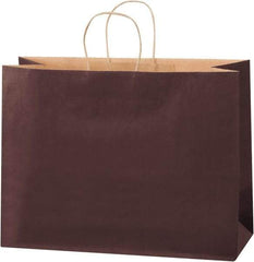 Made in USA - Kraft Grocery Bag - 16 x 6 x 12, Brown - Best Tool & Supply