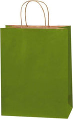 Made in USA - Kraft Grocery Bag - 10 x 5 x 13, Green Tea - Best Tool & Supply