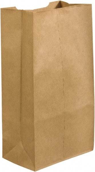 Made in USA - Kraft Grocery Bag - 12 x 7 x 21-3/4, Kraft - Best Tool & Supply