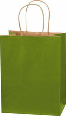 Made in USA - Kraft Grocery Bag - 8 x 4-1/2 x 10-1/4, Green Tea - Best Tool & Supply