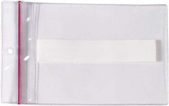 Superscan - 25 Piece Clear Press-On Vinyl Envelope - 5" High x 8" Wide - Best Tool & Supply