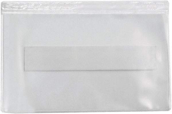 Superscan - 50 Piece Clear Press-On Vinyl Envelope - 2" High x 3-1/2" Wide - Best Tool & Supply