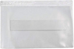 Superscan - 50 Piece Clear Press-On Vinyl Envelope - 2" High x 3-1/2" Wide - Best Tool & Supply