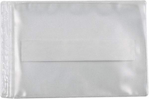 Superscan - 50 Piece Clear Press-On Vinyl Envelope - 9" High x 12" Wide - Best Tool & Supply