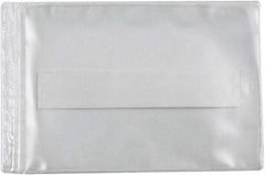 Superscan - 50 Piece Clear Press-On Vinyl Envelope - 9" High x 12" Wide - Best Tool & Supply