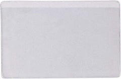 Superscan - 50 Piece Clear Press-On Vinyl Envelope - 3" High x 5" Wide - Best Tool & Supply