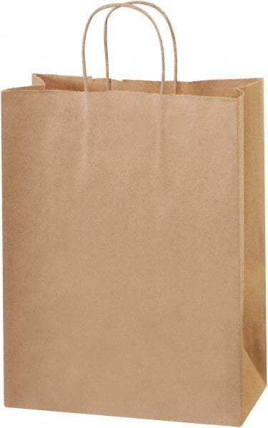 Made in USA - Kraft Grocery Bag - 10 x 5 x 13, Kraft - Best Tool & Supply