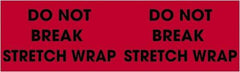 Tape Logic - 10" Long, Fluorescent Red Paper Shipping Label - For Multi-Use - Best Tool & Supply