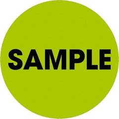 Tape Logic - 2" Long, Fluorescent Green Paper Inventory Labels - For Multi-Use - Best Tool & Supply